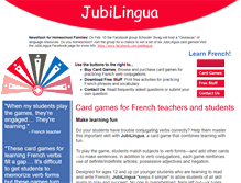 Tablet Screenshot of jubilingua.com